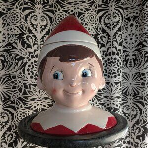 Cookie Jar. Elf on Shelf.